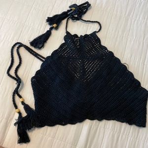 Crochet crop top